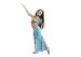 Professional Kids Belly Dance Costumes With Hot Silver Decoration Size M L