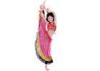 Chiffon Sequins Kids Belly Dance Costumes With Coin Decoration Skirt In Pink