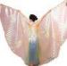 Beautiful Pink White Purple Belly Dance Isis Wings For Girls , Dia 145cm