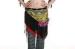 Classical Adult Egyptian Belly Dance Hip Scarf Pattern With Embroidered Flower