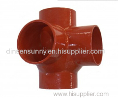 EN877 fittings drainage cast iron Corner branch