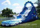 Mini Inflatable Water Slides , Small Inflatable Pool Slide For Water Park