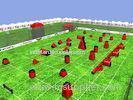 Commercial Inflatable Sports Games , PVC Tarpaulin Inflatable Paintball Field for Outdoor