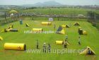 Fire Resistant Inflatable Sports Games , PVC Inflatable Paintball Arena for War Game