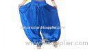 Fashional Big Size Satin Belly Dance Harem Pants Bloomer Shape for Performance