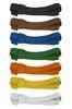 Custom karate belts martial arts color belts 180cm - 360cm , Green / Blue