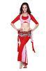 Professional Slim Belly Dance Practice Costumes , 3 Pieces A Set For Ladies