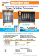 powder coating spray booth