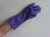 OEM Purple Latex free Household Gloves elbow length home gloves