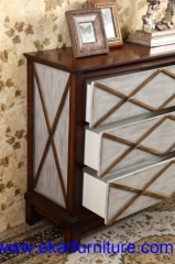 Chest wooden cabinet classic table