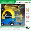 40L Children Shopping Trolley / Light Duty wire shopping cart with wheels