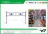 Mechanical Stainless steel supermarket entrance gate and exit door