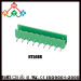 right angle male PCB pluggable terminal block 5.08mm