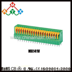 Screwless Terminal Blocks connector 2.54mm straight pin 150V 5A