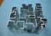 6063 / 6060 T5 Construction Aluminium Door Frame Profiles With Mill Finished