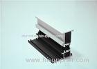 White Powder Coating Aluminium Extrusions Profiles for Slot Window 6063-T6