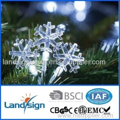 Cixi Landsign 2015 new Christmas light decorative holiday living lights series plastic led string lights