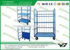 500kg logistics warehouse trolley cart materials handling trolleys with wheels