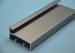 Champagne Aluminium Extrusion Anodizing And Brush Profile 6063-T5