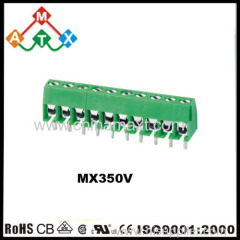 300V 3.5mm PCB screw terminal blocks 24-18AWG Euro terminal blocks connectors replace Phoenix Degson
