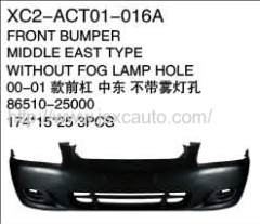 Replacement for ACCENT 00 Front bumper