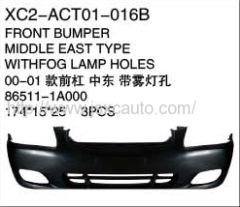 Replacement for ACCENT 00 Front bumper