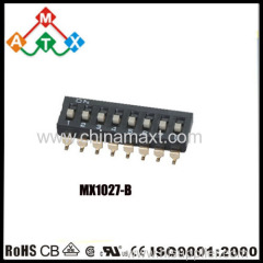 Raise actuator DIP switch 2.54mm piano type slide DIP switch