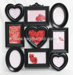 9 opening plastic injection photo frame No.YD63