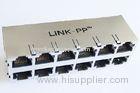 2 X 6 Ports Ethernet POE RJ45 Connector for Modem / Switch / Router , 10 /100 / 1000 BASE-T