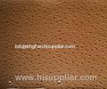 Coffee Printing Faux Ostrich Leather Fabric For Handbags With EN71 - 3