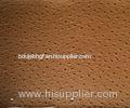 Coffee Printing Faux Ostrich Leather Fabric For Handbags With EN71 - 3