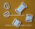 White slide and o - ring bra accessories for lady bra and swimwear