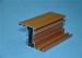 Powder Coated Standard Wood Grain Aluminium Extrusion Profiles 6063-T5