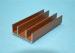 Powder Coating 6063-T5 Wood Grain Aluminium Extrusion Profiles