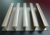 Silver Industrial Aluminium Extrusion Profile For Loading Container