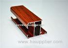 Alloy 6063 Extrusions Wood Grain Aluminium For Decoration