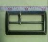 Plating Gunmetal Square Cloth Belt Buckle