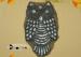 Owl Design Cord Embroidered Sequin Appliques And Trims For Garment Dress
