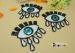 Bling Sew On Sequin Embellishments For Suit Decoration , Small Eyes Design