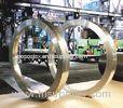 Machinery Stainless Steel Forged Rolled Rings With Crush Resistance , Black Rings