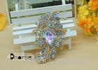 Diamante Extra Large Vintage Rhinestone Brooches For Evening Dress