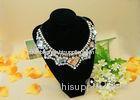 Shining Crystal Rhinestone Beaded Collar Necklace For Lady Decoration