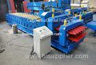 Galvanized Steel Roof Profile Double Layer Roll Forming Machine with PLC Control