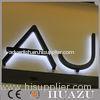 RGB LED Box Stainless Steel Channel Letters / Illuminated Channel Letter Signs