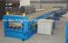 Color Steel Plate Floor Deck Roof Panel Roll Forming Machine 1500mm , PLC Control
