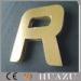 Waterproof Front-Lit Polished Copper Sign Letters For Indoor / Outdoor