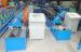 Keel Metal Cold Roll Forming Machine With PLC Control 4.5kw + 3kw