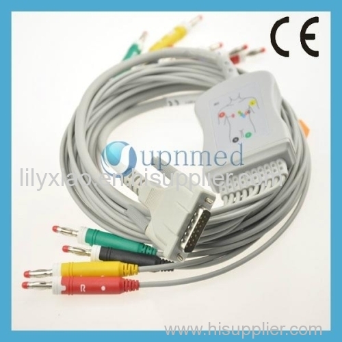 Schiller One Piece Series EKG Cable With Lesdwires