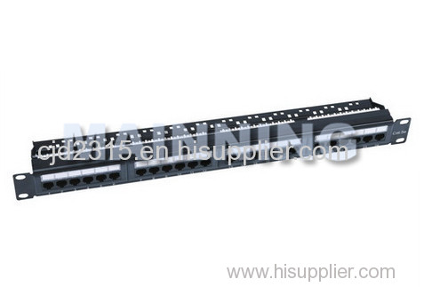 CAT5e 24 Port Patch Panel Unshield