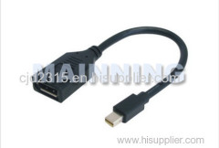 Mini DisplayPort Male To DisplayPort Female Cable